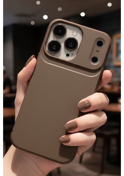 Apple Uyumlu iPhone 17 Pro Kılıf Kamera Korumalı Darbe Emici Karbon Fiber Desenli Kapak