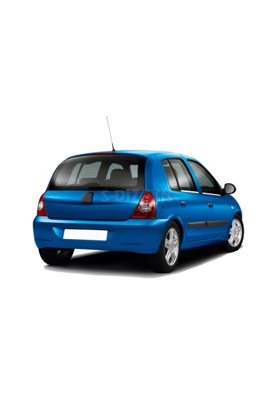 S-Dizayn  Renault Clio 2 Hb Krom Cam Çıtası 4 Prç 1999-2006