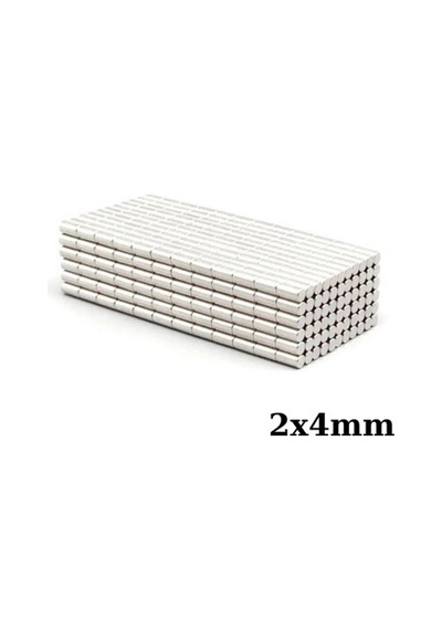 2x4mm Neodyum Güçlü Mıknatıs - Neodim Magnet