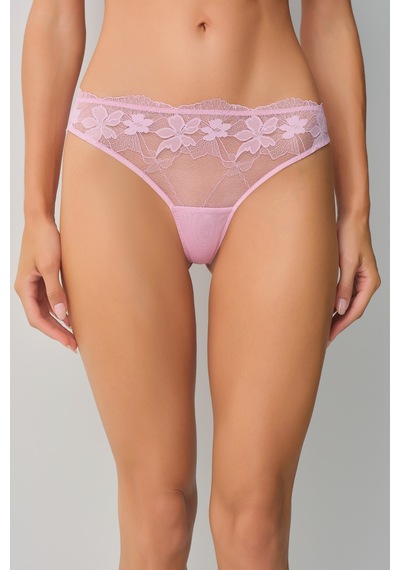 Suwen Scarlet Dantelli Brazilian String Külot Wsl10210205077 Pembe