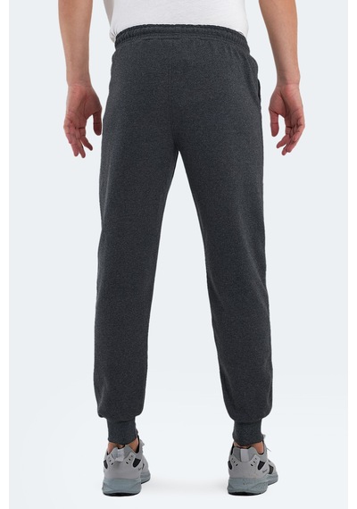 Slazenger Nahal I Erkek Cepli Koyu Gri Eşofman Altı Koyu Gri