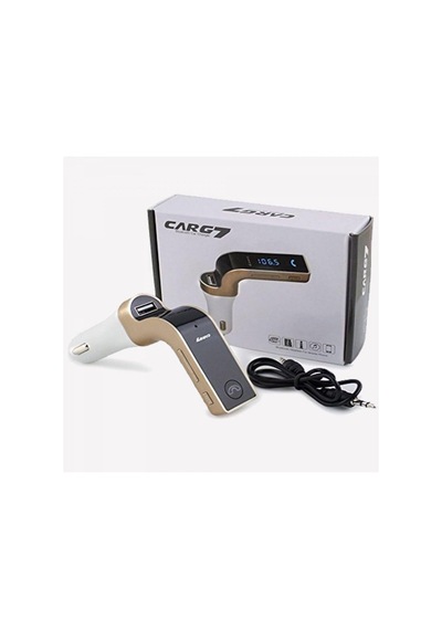Car-g7 Bluetooth Araç Fm Transmitter Usb Girişli
