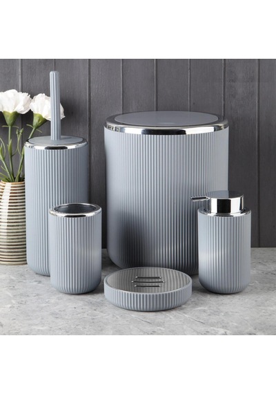 Perotti Lisbone Banyo Seti Silver- Gri