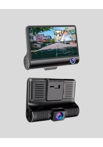 Hubrendy Kargo Full Hd Araç Kamerası 3 Lü 4.0 Ekranlı Ve Hdr Gece Görüşlü