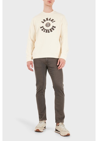 Armani Exchange Pamuklu Regular Fit Bisiklet Yaka Sweat Erkek Sweat Xm002913 Af26047 U1068 Krem Armani Exchange Pamuklu Regular Fit Bisiklet Yaka Sweat Erkek Sweat Xm002913 Af26047 U1068 Krem