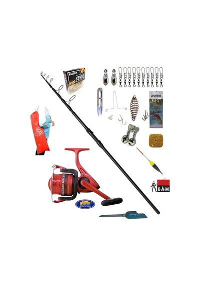 Xt1 Tele 360cm 3.00lbs Lineaeffe Ocean Master 50 Profesyonel Sazan Kıyı Olta Takımı Seti