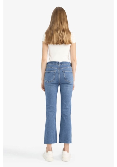Defacto Crop Flare Fıt Mavi Kadın Jean Pantolon G2217ax/nm28 Mavi
