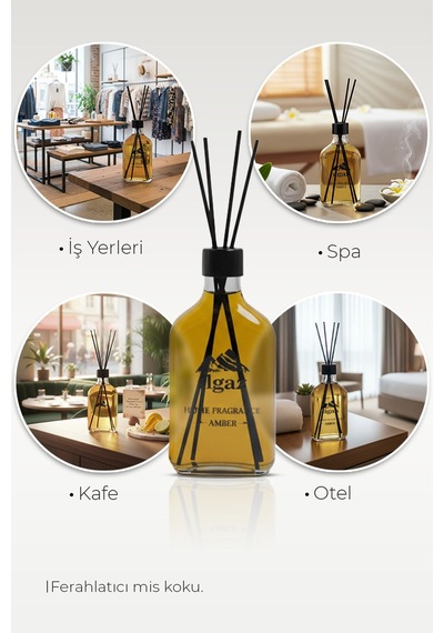 Amber Bambu Çubuklu Oda Kokusu 200 Ml Xl Red Diffuser Amber