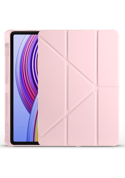 Xiaomi Redmi Pad Pro / Poco Pad 12.1inç Kılıf Kalem Bölmeli Trifolding Case Düz Redmi Pad Değildir