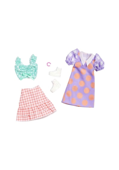 Barbie'nin Kıyafet Koleksiyonu 2'li Paketler / +3 Yaş