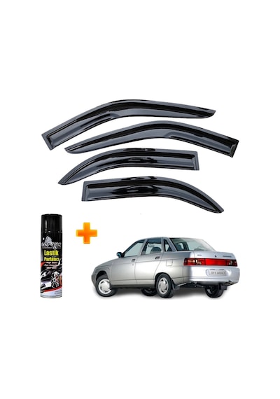 Lada Vega Mügen Cam Rüzgarlığı Sedan 4 Lü Takım +500ml Lastik Parlatıcı