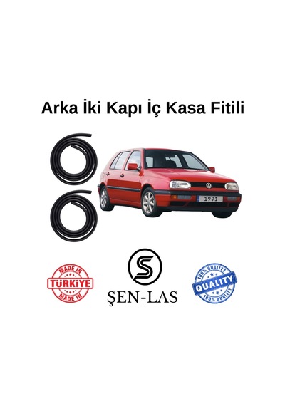 Volkswagen Golf 3.nesil Şen-las Arka Iki Kapı Fitili Şl30307
