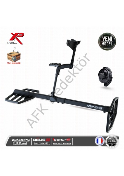 Xp Xtrem Hunter Dedektör Kulaklıklı Paket - Xp Deus 2 Rc Ve Wsa2xl St Kulaklık
