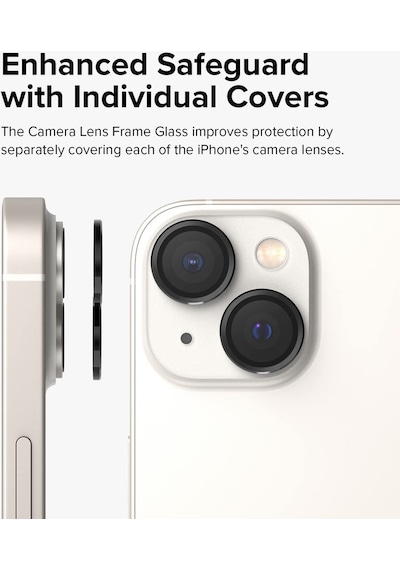 Apple Uyumlu iPhone 14 / Plus Halka Set Kamera Lens Koruyucu 559227285