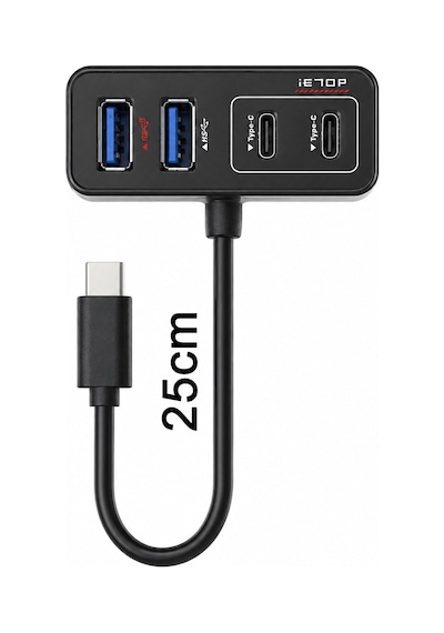 Type-c Usb Hub 4 Port Usb 3.2 10gbps Usb Çoklayıcı Usb-a Usb-c