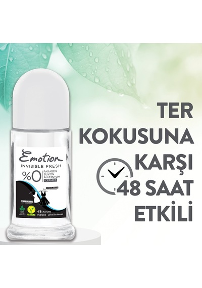 Emotion Invisible Fresh Kadın Deodorant 150 ML + Roll On 50 ML