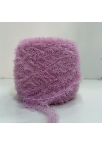 200gr Tavşan Tüyü El Örgü Ipi - Pembe