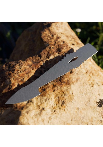 Kamp Ayısı Hunt Bushcraft Mızrak Ucu Çok Renkli