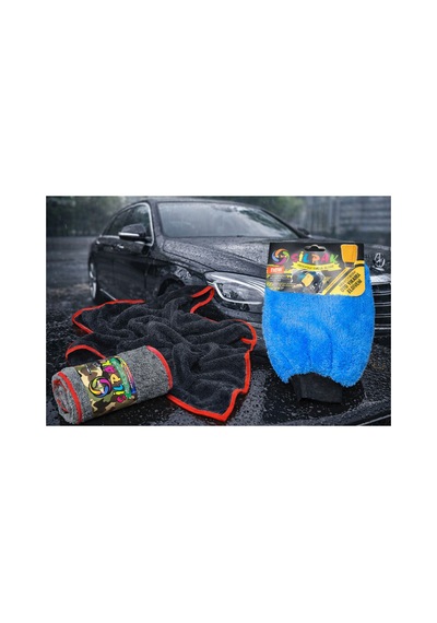 Silpak 60 90 Mikrofiber Oto Kurulama Bezi Ve Mikrofiber Yıkama Eldiveni
