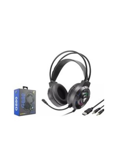 Hadron G880 Gaming Kulaklık 2-3.5mm + Usb Siyah