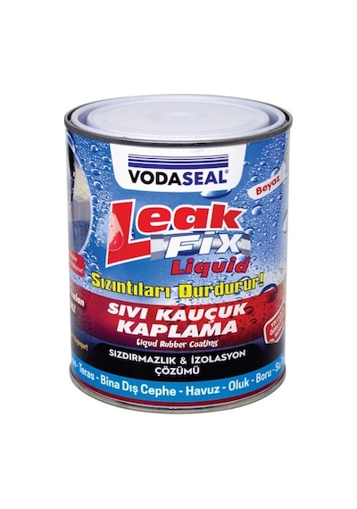 Leak Fix Kauçuk Kaplama Beyaz 800 Gr