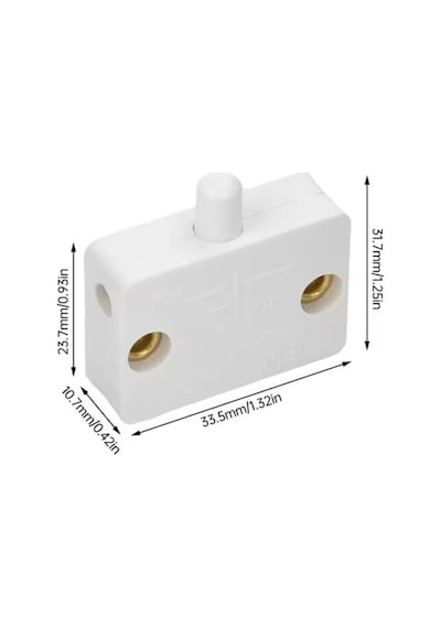 Mr-187f Kapı Led Dolap Işıgı Ters Kapak Swici Sıva Üstü 1a 250vac Siyah