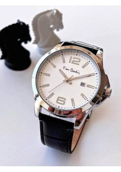 Pierre Cardin 800411f09SB Deri Kordon Erkek Kol Saati