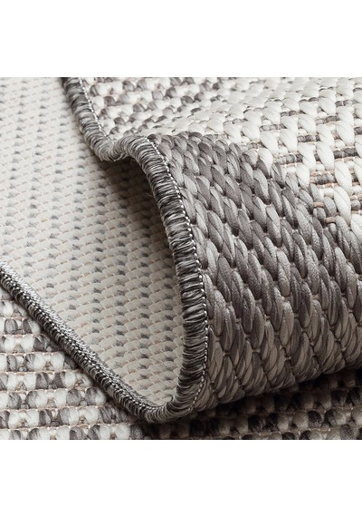 Mono 03 Grey Kaymaz Tabanlı Kilim