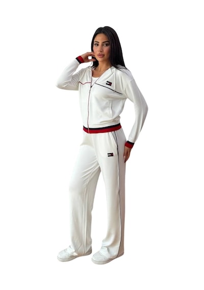 Tommy Hilfiger Bayan 3 "lü Eşofman Takımı Set Beyaz