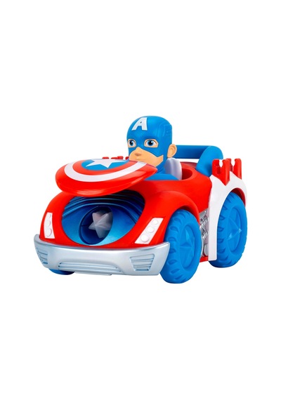 Spidey Web Dart Zoomers Araçlar Captain America Snf0287 Çok Renkli