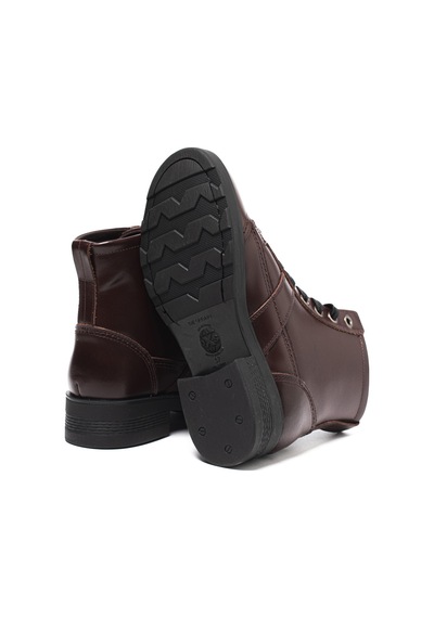 Dark Burgundy Çizme Kadın Oxw002401 Oxs Frank 0024 Mıd W Leather Dk.burgundy Dark Burgundy