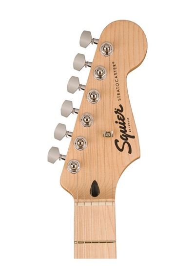 Squier 0373203506 Sonic Stratocaster Hss Elektro Gitar Siyah Akçaağaç Klavye Siyah Pickguard Ve Çok Yönlü Hss