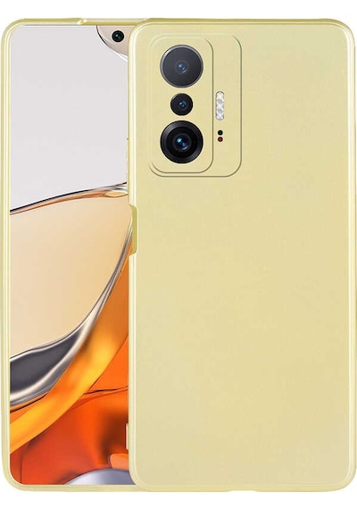 Mi 11t Pro 5g Kılıf Premier Silikon Kapak - Gold Gold Gold