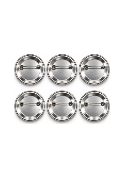 Vintage Burgular Ve Yıldızlar - 6 Lı 58mm Rozet Seti Çok Renkli