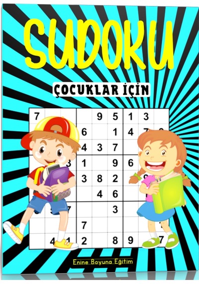 Çocuklar İçin Sudoku Kitap Seti 3 Kitap 2063