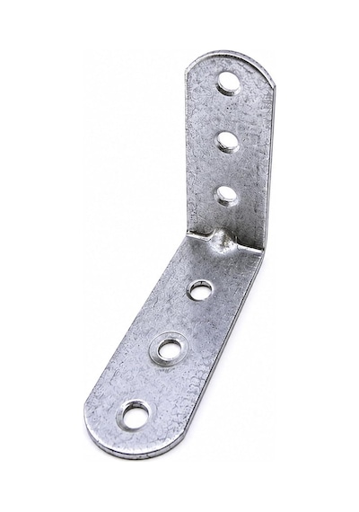 L Demir Köşebent 20x55x55 Mm Oval Başlı Dayanıklı Metal Gönye Bağlantı Aparatı 50 Adet Set Diğer
