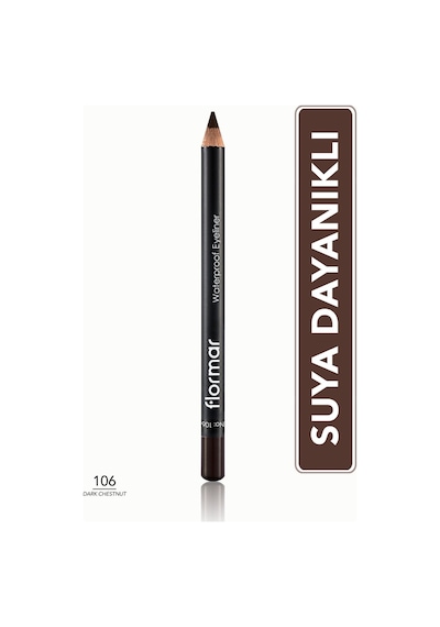 Flormar Suya Dayanaklı Göz Kalemi - Koyu Kahverengi Waterproof