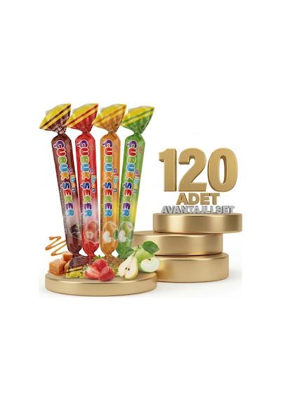 Afia Afibon Karışık Çubuk Şeker 120x6,7 Gr