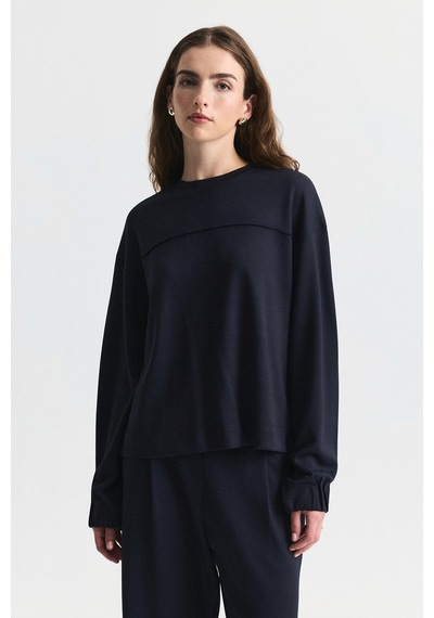 Antioch Bisiklet Yaka Sweatshirt Ve Jogger Pantolon Takım Lacivert