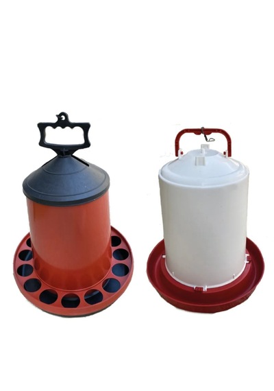 Tavuk Suluğu 10 Litre Ve 10 Litre Tavuk Yemliği