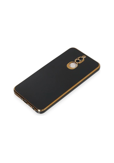 Huawei Mate 10 Lite Kılıf Volet Silikon - Siyah 0.2M-Çok Renkli