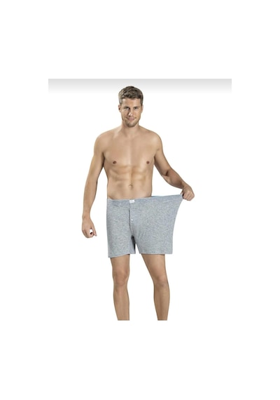 Jiber 183 Erkek Karışık Renkli Battal Havlu Bel Boxer 9 Adet 001