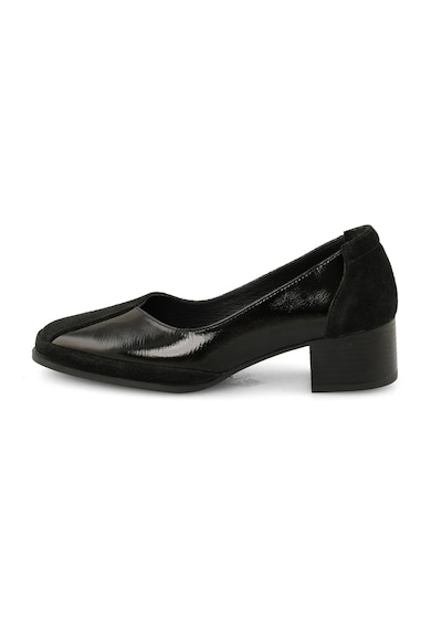 Mamma Mia Mammamia D26ka-7090-b Kadın Hakiki Deri 4 Cm Kalın Topuklu Casual Ayakkabı Siyah Rugan Mamma Mia Mammamia D26ka-7090-b Kadın Hakiki Deri 4 Cm Kalın Topuklu Casual Ayakkabı Siyah Rugan