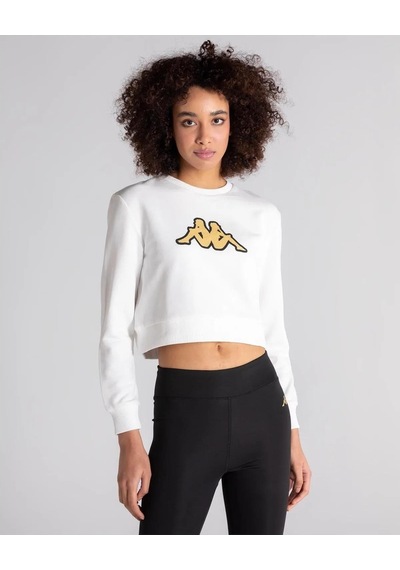 Kappa 341l6rw001 Logo Bautista Kadın Sweatshirt 001