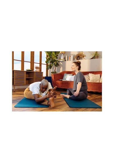Domyos Konforlu Pilates Matı - S Boy - 170 Cm X 55 Cm X 10 Mm Mavi