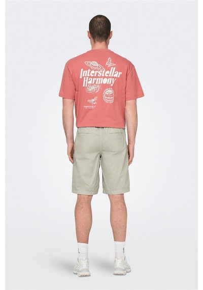 Only & Sons Onsloc Shorts 0157 Shorts Erkek Moonstruck Şort - Os22029213