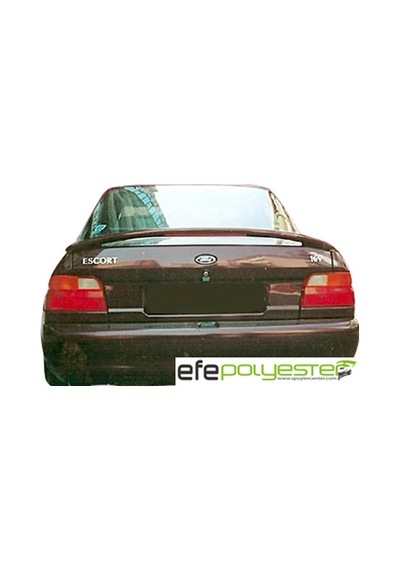 Ford Escort Sedan Işıklı Spoyler Spoiler Boyasız
