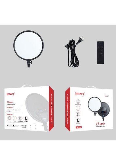 Jmary Fm-15rs Kumandalı Işıklı Telefon Tutucu Ring Light Siyah