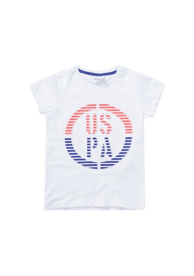 U.S. Polo Assn. Erkek Çocuk T-shirt BEYAZ