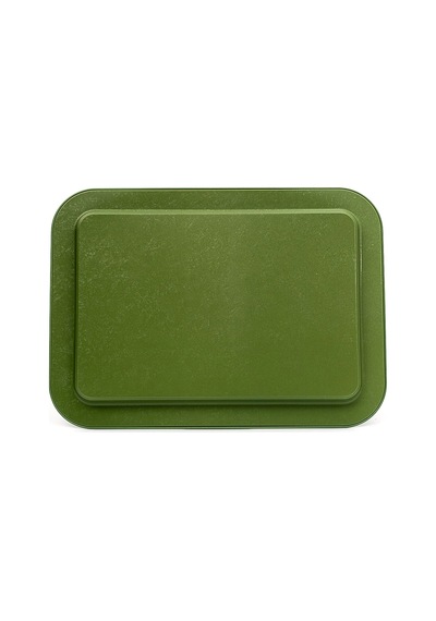 Forrest Green Home Desenli Grande Metal Tepsi, 31 X 43 Cm